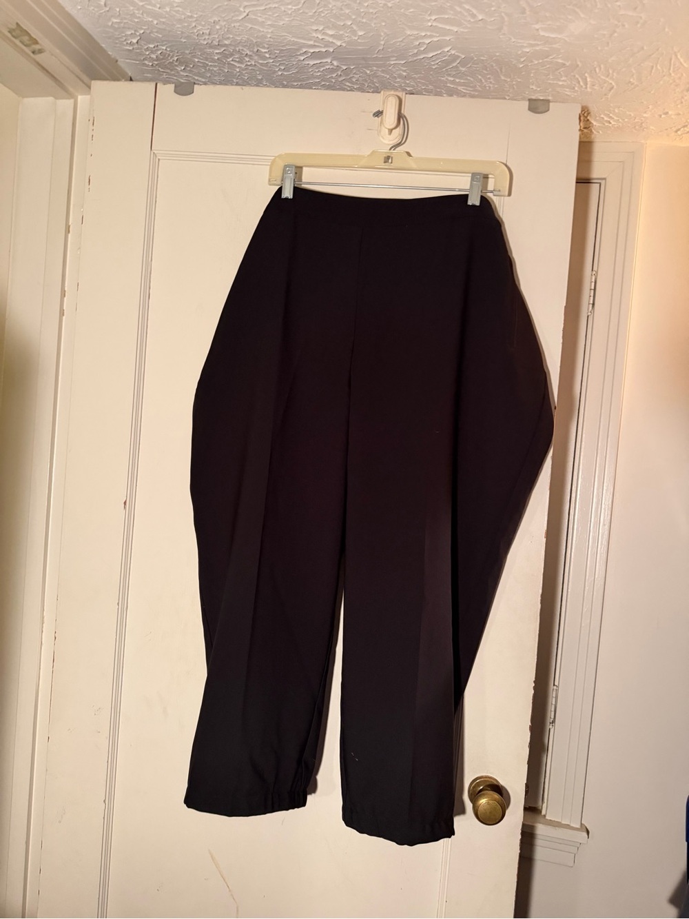 Zac & Rachel Black Wide-Leg High-Waist Pants